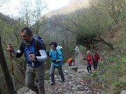 Cima e Passo del Fò dalla Cresta di Giumenta EEA il 6 aprile 2014 - FOTOGALLERY